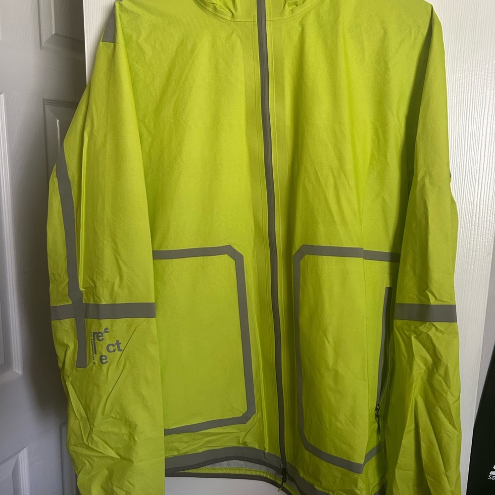 lululemon athletica Lime Green Raincoat
